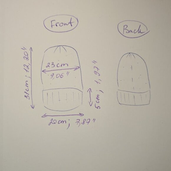 Black Angora Sequin Beanie Joe Fresh O/S Soft Fluffy - Picture 7 of 7